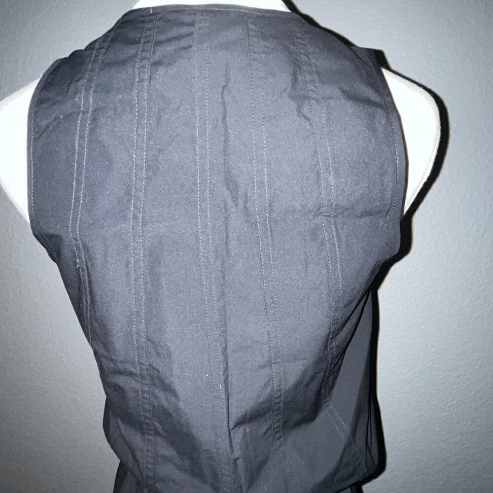 ATHLETA Canopy Parachute Cargo Jumpsuit Lightweight Nylon Sleeveless - Black - 0 - Picture 11 of 15